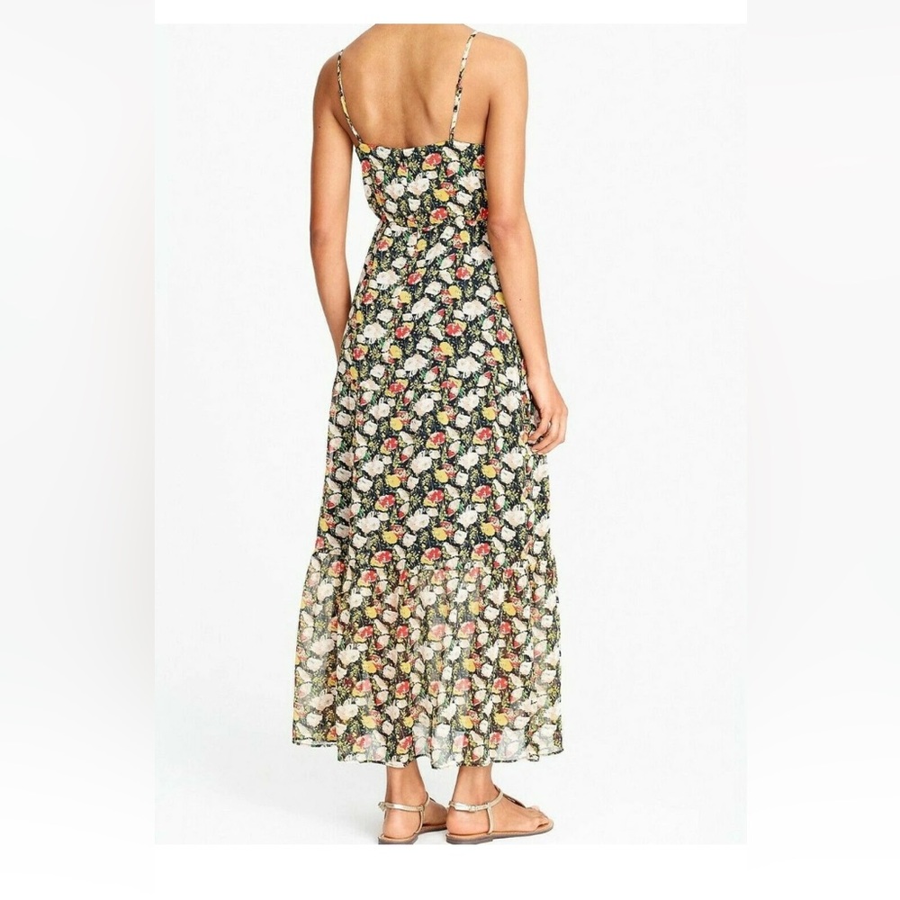 J.crew mercantile chiffon tiered floral maxi dress 6 - Picture 9 of 10